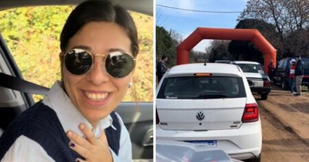 Manejaba en una zona rural, se confundió de calle y terminó en el lugar menos pensado imagen-9