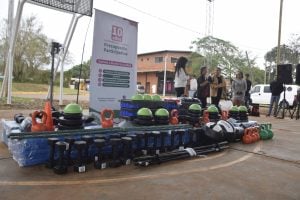 Posadas | Entregaron elementos deportivos al proyecto ganador del Presupuesto Participativo del barrio Miguel Lanús imagen-4