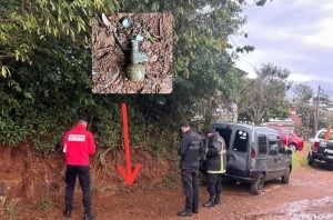 Bernardo de Irigoyen | Encontraron una granada frente a una vivienda y evacuaron una zona del barrio Vista Alegre por prevención imagen-3