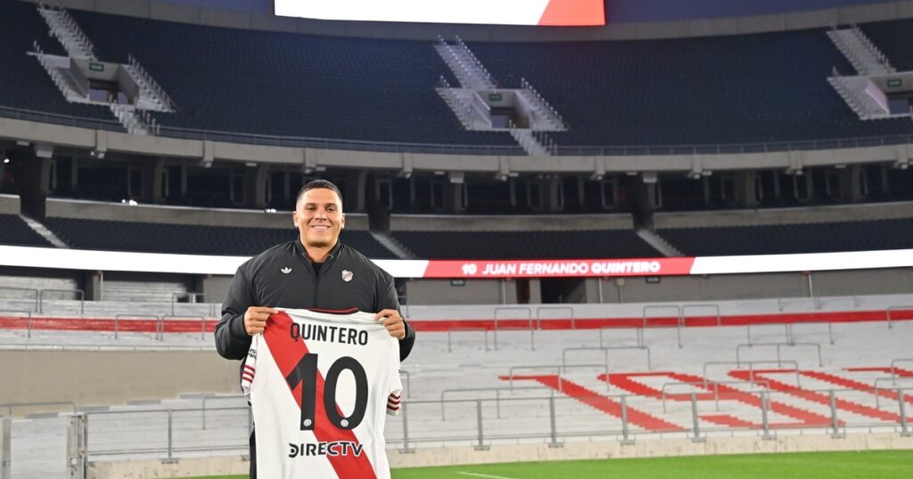 El nostálgico video con el que River le dio la bienvenida a Juanfer Quintero imagen-5