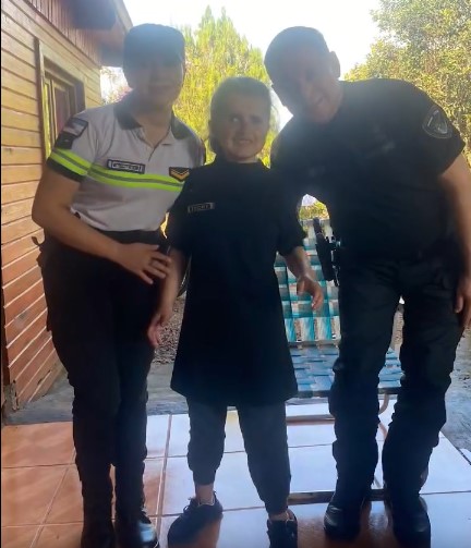 Joven con hidrocefalia cumplió su sueño de vestir el uniforme de la Policía imagen-6