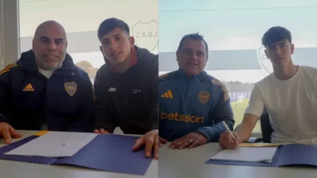 Quiénes son los dos juveniles que firmaron contrato con Boca - TyC Sports imagen-7