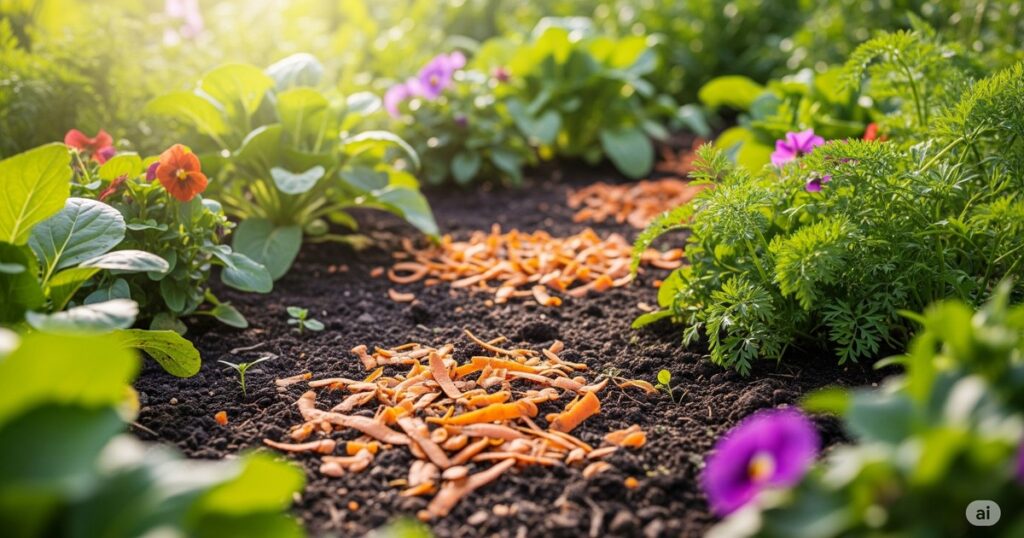 No es compost: el método con cáscara de zanahoria que nutre la tierra en días secos imagen-95