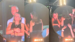 Infidelidad en vivo: escracharon a dos amantes en la “kiss cam” durante un recital de Coldplay imagen-2