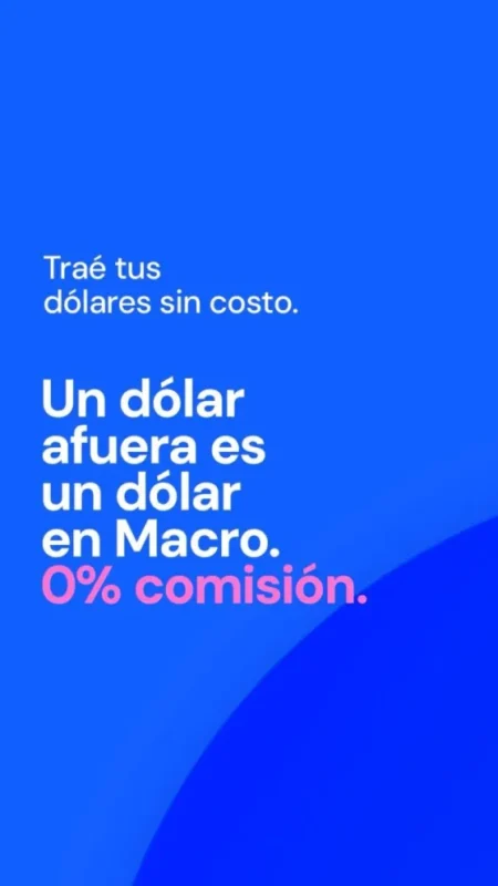 Banco Macro elimina comisiones en transferencias desde el exterior imagen-5