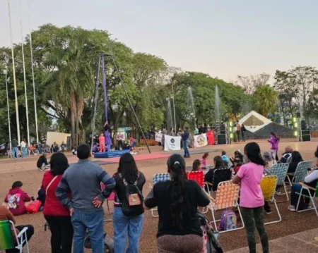 Jardín América vivió un evento emotivo en la plaza Colón imagen-19