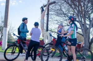 Jardín América lanzó el cicloturismo para conocer los atractivos de la ciudad imagen-1