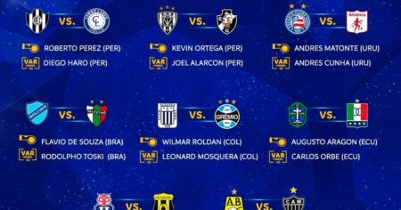 Los árbitros para los partidos de playoffs de la Copa Sudamericana imagen-11