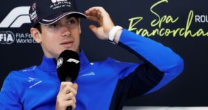 Colapinto habló de los cambios en su auto tras la Sprint en Bélgica: "Se cayó a pedazos" y "no sirvió para nada" imagen-2