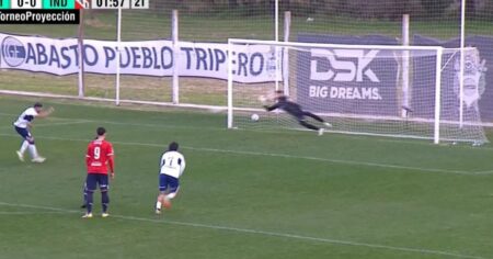 Lavagnino debutó en Independiente: el video del penal atajado en Reserva imagen-19