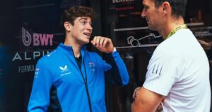Visita de lujo: Lionel Scaloni se reunió con Franco Colapinto antes del Gran Premio de Bélgica imagen-1
