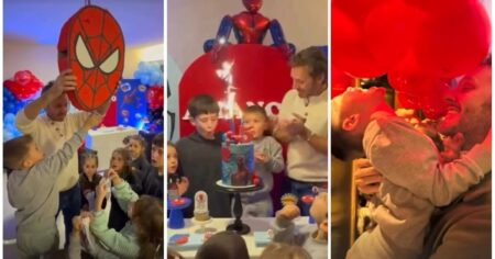 La increíble fiesta de cumpleaños que Benjamín Vicuña preparó para su hijo Amancio: todas las fotos imagen-16