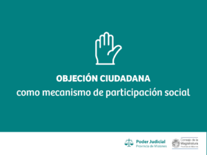 Objeción ciudadana como mecanismo de participación social: el plazo para realizarla por llamado a concurso público para cubrir vacantes en la Justicia vence el martes 26 imagen-1