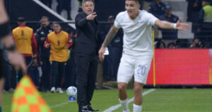La bronca de Gallardo en el banco por el primer tiempo de River: "Para adelante, dale viejo" imagen-1