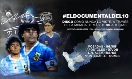 El Documental del 10 en Misiones: la historia de Maradona desde el arte imagen-9