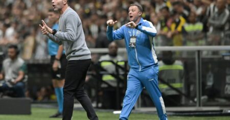 Ribonetto se mostró esperanzado tras la derrota frente a Atlético Mineiro y ya empezó a palpitar el duelo con River, su próximo rival imagen-12