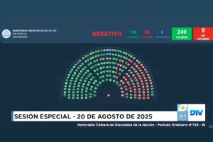 De espaldas a los jubilados: las abstenciones, claves para blindar el veto de Milei imagen-2