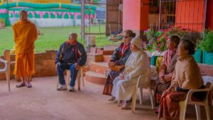 Se realizó una charla preventiva sobre incendios en el templo budista de Itaembé Guazú imagen-1