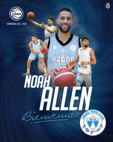 Básquet: OTC sumó al norteamericano Noah Allen imagen-14