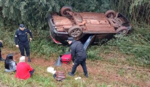 Despiste en Ruta 12 dejó dos mujeres heridas en Hipólito Yrigoyen imagen-1