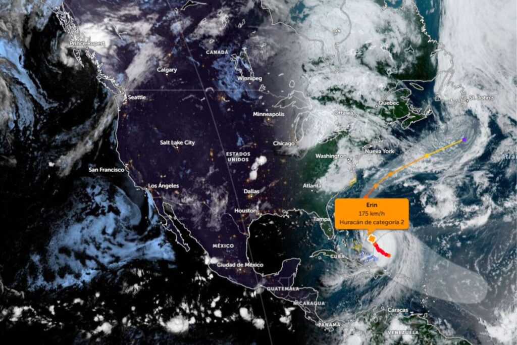 Trayectoria del huracán Erin hoy: Nueva York y otras zonas de EE.UU. afectadas por su paso imagen-4