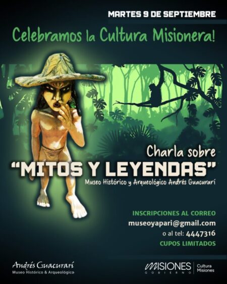 Museo Guacurarí invita a charlas sobre mitos y leyendas por el Día de la Cultura Misionera imagen-18