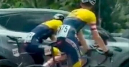 Trampa viral: dos ciclistas se escondieron y los atraparon imagen-18