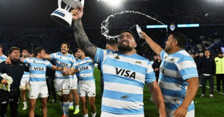 Video: el resumen de una nueva e histórica victoria de Los Pumas ante los All Blacks imagen-15