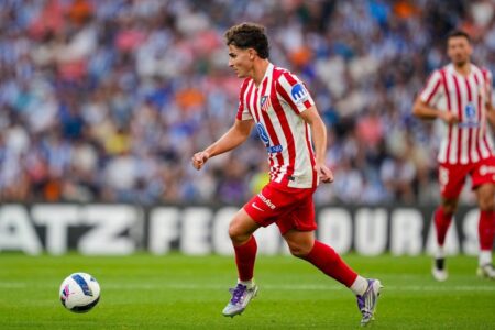 Debut de Thiago Almada y remate de Julián Álvarez en el travesaño en la gris derrota del Atlético de Madrid imagen-9