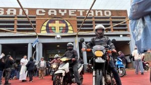 Día de San Cayetano | Realizaron una misa especial para bendecir a motociclistas imagen-8