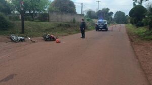 Montecarlo: un hombre murió y otro resultó herido tras un choque frontal entre motos imagen-1
