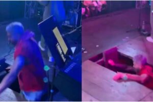 Qué dijo el cantante de Dale Q’ Va tras su accidente en el escenario imagen-1