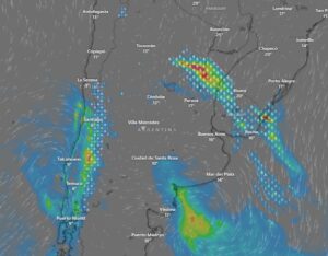 Hay alerta amarilla por tormentas, vientos y frío extremo para este sábado 2 de agosto: las provincias afectadas imagen-3