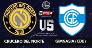 🔴En vivo | Crucero del Norte ya se mide ante Gimnasia de Concepción buscando la permanencia en el Federal A imagen-3