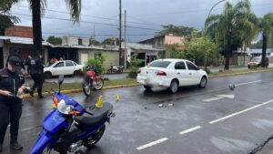 Triple choque en avenida Urquiza: una mujer resultó herida imagen-2