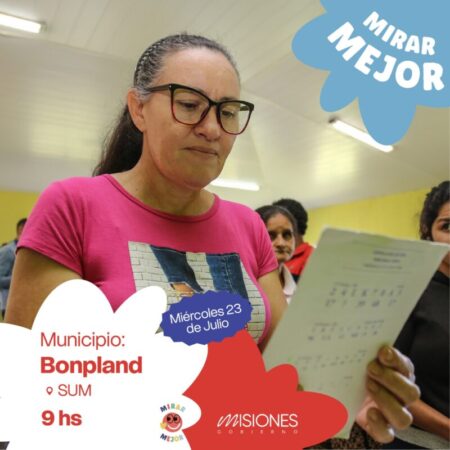 PUERTO PIRAY RECIBIRÁ EL OPERATIVO “MIRAR MEJOR”, UNA INICIATIVA QUE YA BENEFICIÓ A MILES DE VECINOS DE MISIONES imagen-91