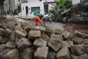Preservar la unidad del paisaje. Recuperan el adoquinado del casco histórico en una zona clave del conurbano bonaerense imagen-3