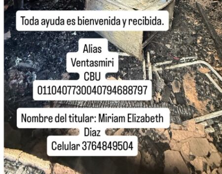 Familia perdió todo en un incendio y lanzan campaña de colaboración imagen-7