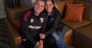 El festejo familiar de Gallardo después del triunfo agónico de River ante Libertad imagen-1