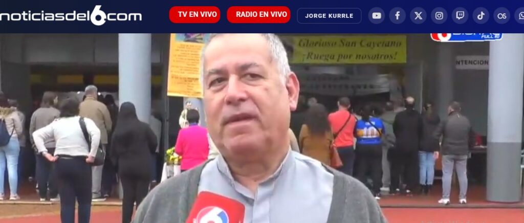 Masiva afluencia de fieles a San Cayetano: «Las cosas no solamente se transforman con la crítica sino con la fe y el amor», observan imagen-4