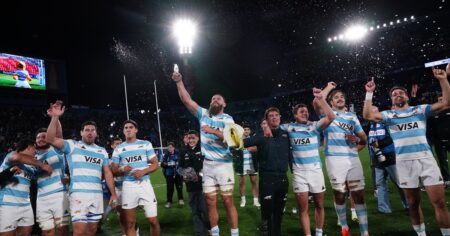 Cuándo vuelven a jugar Los Pumas y la tabla de posiciones del Rugby Championship imagen-13