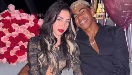 Lamine Yamal y Nicki Nicole confirmaron su romance con una romántica foto en redes imagen-18