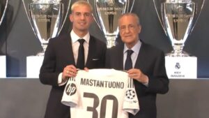 Mastantuono fue presentado como nuevo jugador del Real Madrid: “Voy a dejar la vida por esta camiseta” imagen-2