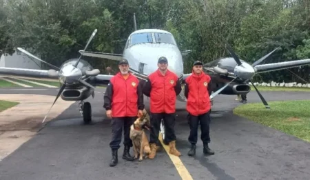 La Brigada K9 de Bomberos de Iguazú se unió a la búsqueda del argentino desaparecido en el Chaco paraguayo imagen-21