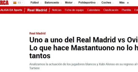Qué dijeron en España del debut como titular de Mastantuono en el Real Madrid imagen-19