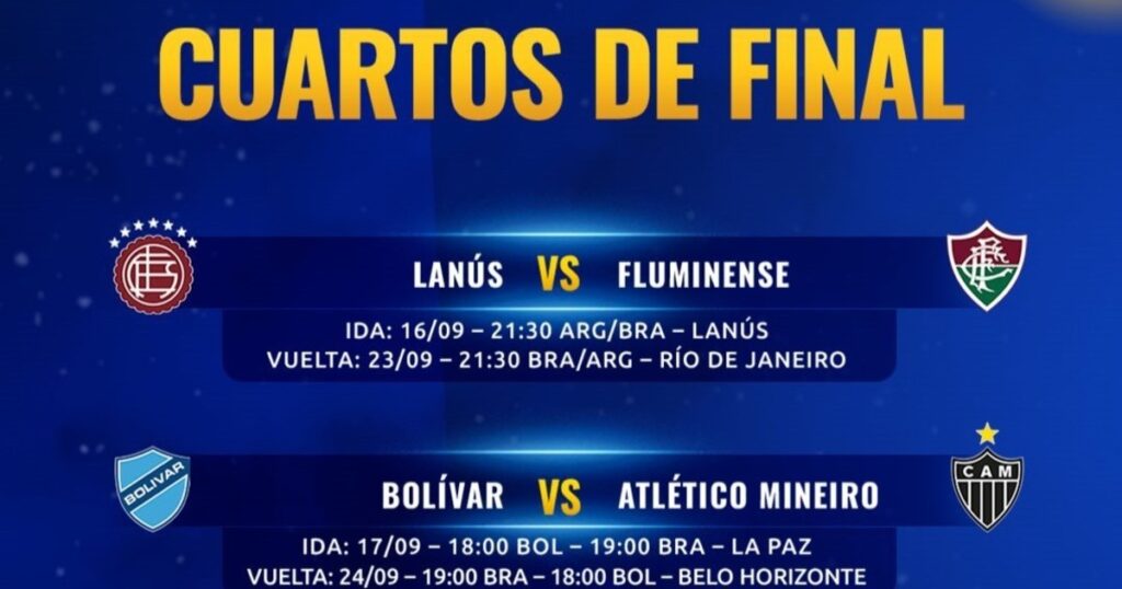 Días y horarios confirmados para los cuartos de final de la Copa Sudamericana imagen-45
