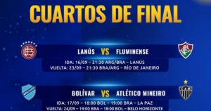 Días y horarios confirmados para los cuartos de final de la Copa Sudamericana imagen-4