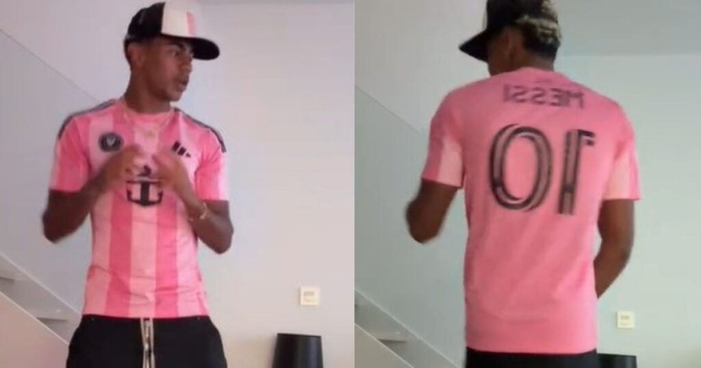 Lamine Yamal, con la 10 de Messi del Inter de Miami imagen-3