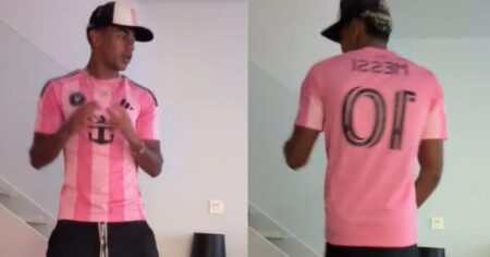 Lamine Yamal, con la 10 de Messi del Inter de Miami imagen-20