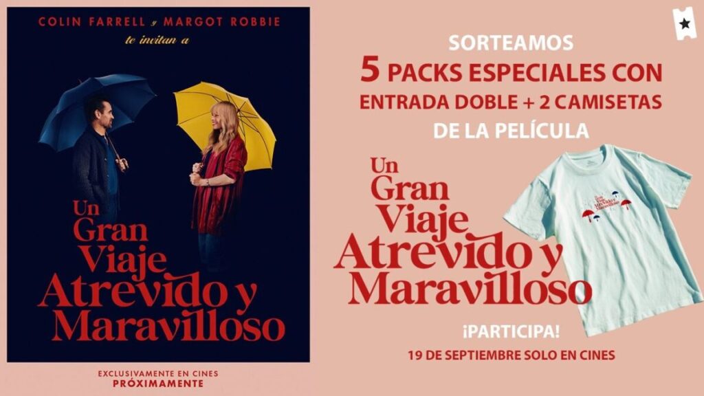 Disfruta de 'Un gran viaje atrevido y maravilloso' en cines: Sorteamos 5 packs de la película protagonizada por Margot Robbie y Colin Farrell imagen-5